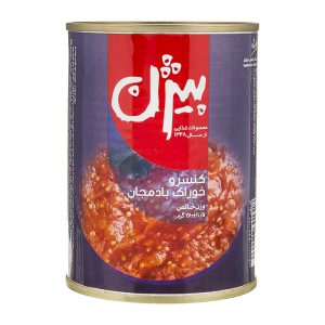 کنسرو خوراک بادمجان 380 گرمی بیژن