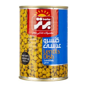 کنسرو عدسی 420 گرم برتر
