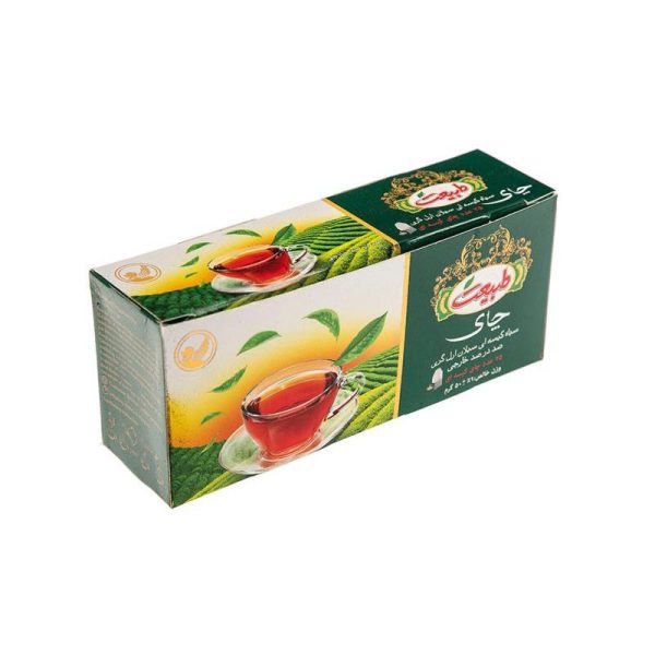 چای تی بگ ساده سیلان 25 عددی طبیعت