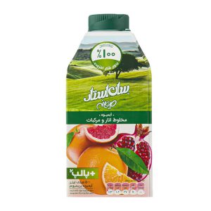آبمیوه مخلوط انار ومرکبات 500 سی سان استار