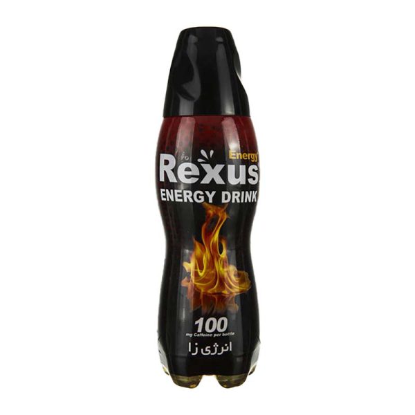 نوشابه گازدار انرژی زا با طعم اصلی پت 330 Rexus