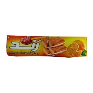بیسکویت کرمدار مانژ پرتقال95گرمی آدرین