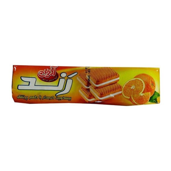 بیسکویت کرمدار مانژ پرتقال95گرمی آدرین