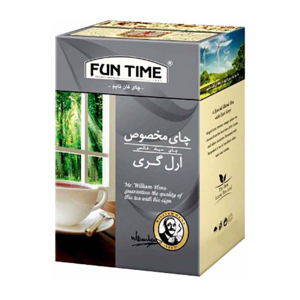 چای سیاه ارل گری 450 گرم فان تایم