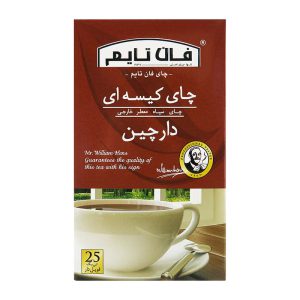 چای تی بگ دارچین 25 عددی فان تایم