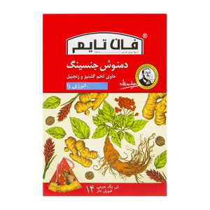 دمنوش جنسینگ کیسه ای ابریشمی14 عددی فان تایم