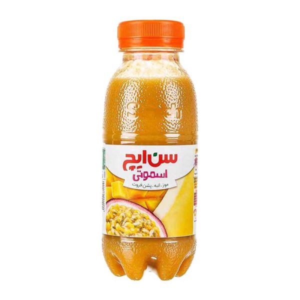 آبمیوه اسموتی موز انبه پشن 300 میل سن ایچ