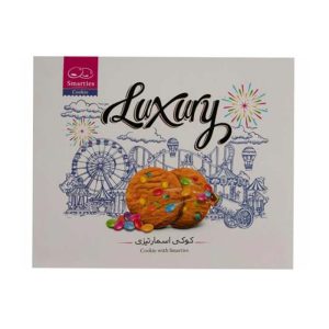 بیسکویت کوکی اسمارتیزی لاکچری330گرم گرجی