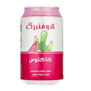 آبمیوه گازدارقوطی 330ccکاکتوس هوفنبرگ