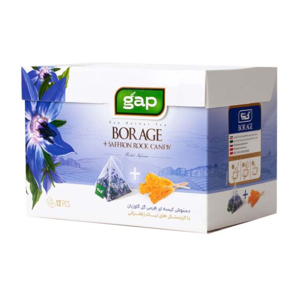 دمنوش گل گاو زبان با نبات 12 عددي gap