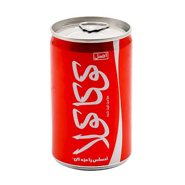 نوشابه کولا 150 سی سی قوطی کوکا کولا