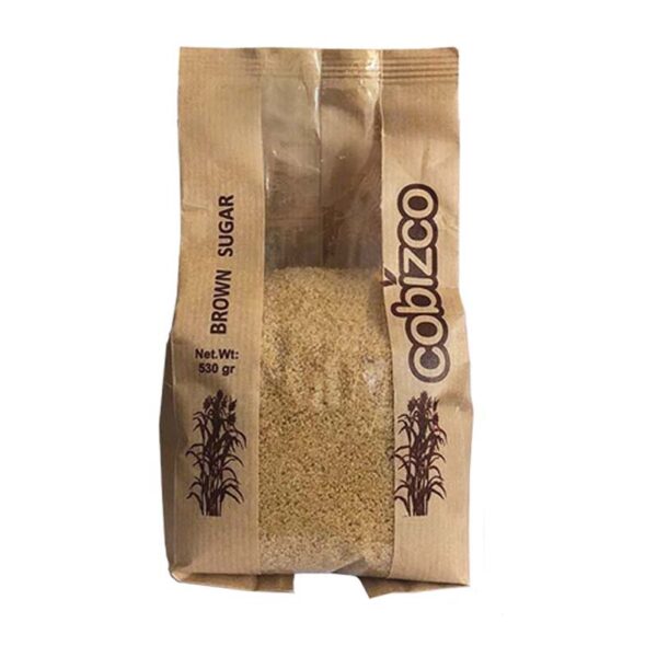 شکر قهوه ای پاکتی 530 گ کوبیزکو شکر قهوه ای پاکتی 530 گ کوبیزکو