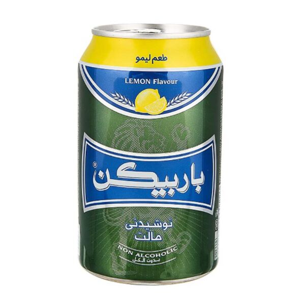 ماءالشعیر قوطی لیمویی 330 میل باربیکن