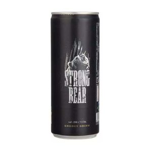 نوشابه انرژی زا گازدار 250 میل strongbear