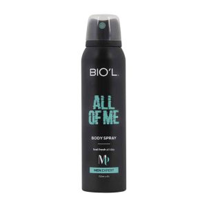 اسپري بدن مردانه 150 ميل خوشبو كننده و ضد تعريق ALL OF ME بيول