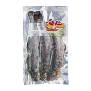 قزل آلاي منجمد شکم خالي آبشش زده 1کيلويي شارين