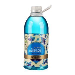 مايع دستشويي شفاف آبي رنگ اسپرينگ واتر 2000ML شون