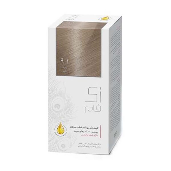 کيت رنگ موي زي فام شماره 9.1