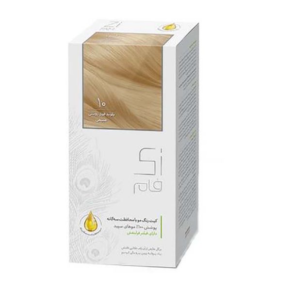 کيت رنگ موي زي فام شماره 10