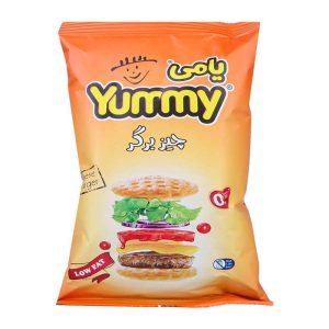 اسنك بسته بندي چيز برگر 40 گرم يامي