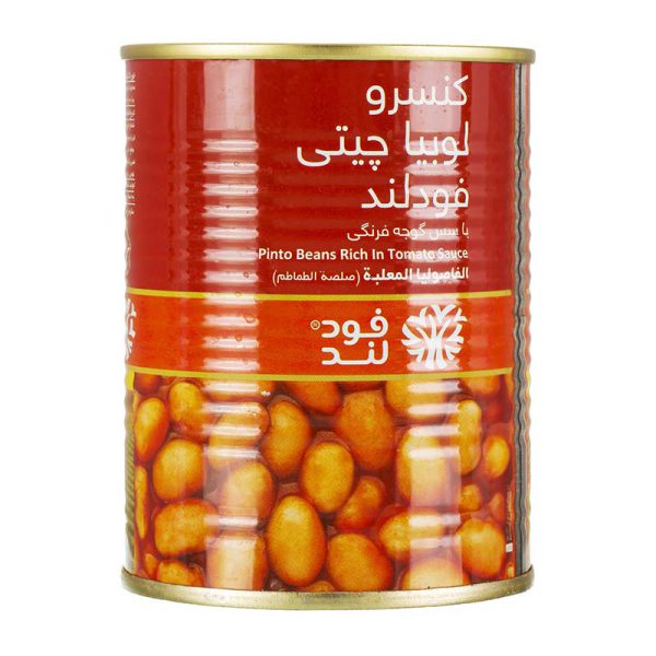 کنسرو لوبيا چيتي 380گرمي فودلند