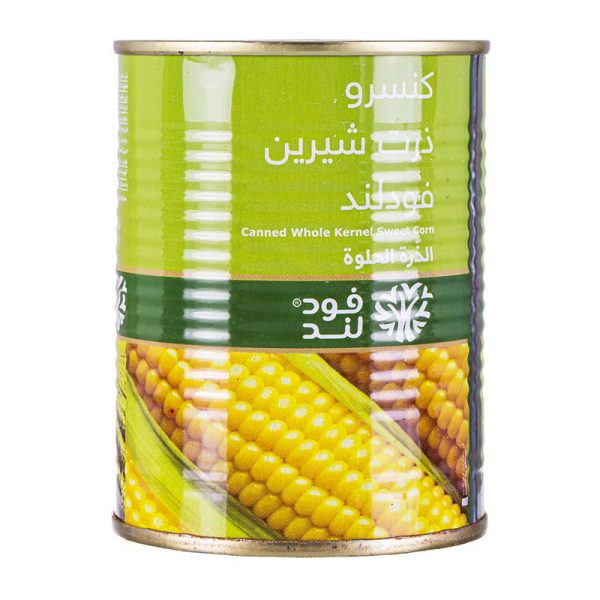 کنسرو ذرت شيرين 380 گرمي فودلند