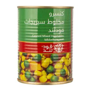 کنسرو مخلوط سبزيجات 380گرمي فودلند