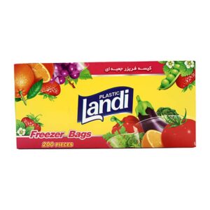 کيسه فريزر دستمالي جعبه اي 200 ع لندي