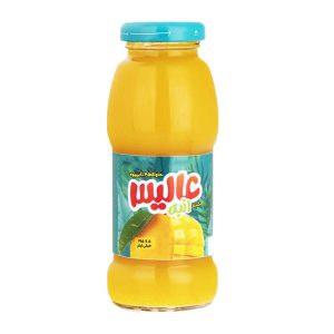 آبمیوه نکتارشیشه انبه200cc عالیس
