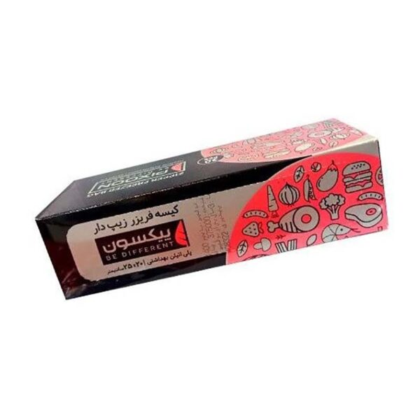 کيسه فريزر زيپ دار بزرگ سايز25*20 پيکسون