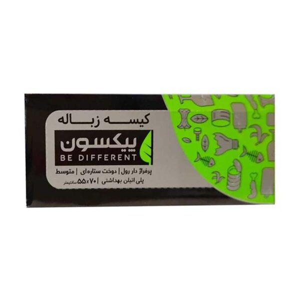 کيسه زباله تک رول سايز متوسط 70*55 پيکسون