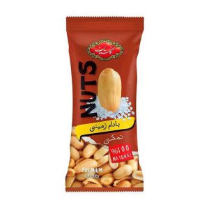 بادام زميني نمکي 30 گرمي گلستان