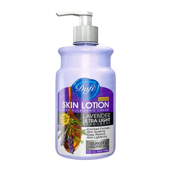 لوسيون بدن مناسب انواع پوست عصاره اسطوخودوس 470 ميل دافي