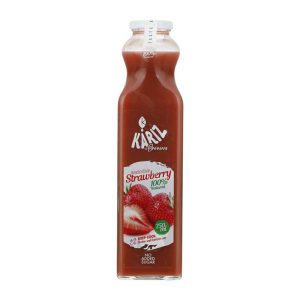 اسموتي توت فرنگي 750 گرم 100% کاريز