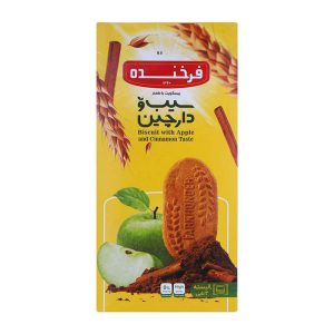 بیسکویت خوشین سیب و دارچین 215گرم فرخنده