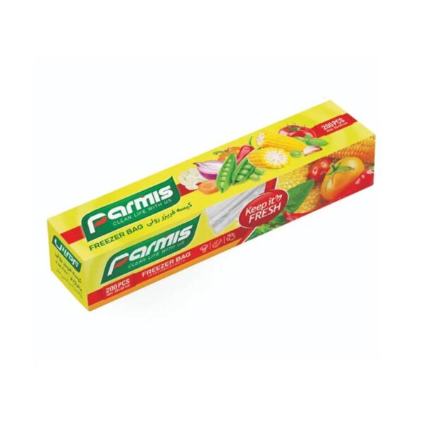کيسه فريزر آسان مصرف 200 برگي 35*25 پرميس