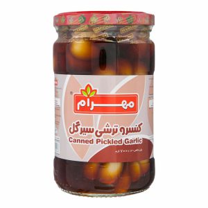 ترشی سیر گل قرمز 680 گرمی مهرام