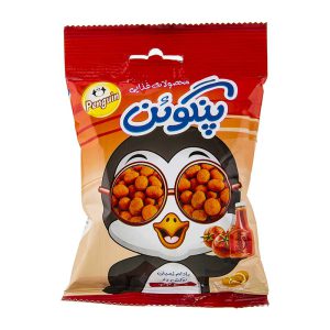 بادام زميني روکش دار باطعم کچاپ 450گرمي پنگوئن