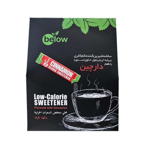 ساشه اریتریتول استویا با طعم دارچین 50ع 50گ بی لو