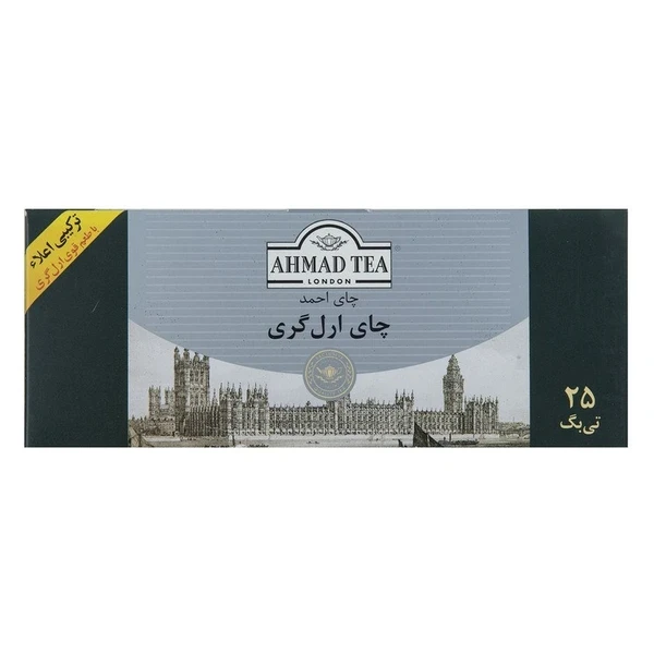چای کیسه ای ارل گری احمد 25 عددی