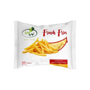 سیب زمینی خلال 10*10 750g نوبر سبز
