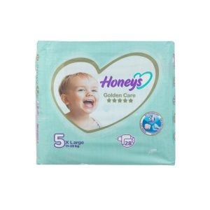 پوشک هانیز سایز 5 بسته 28 عددی