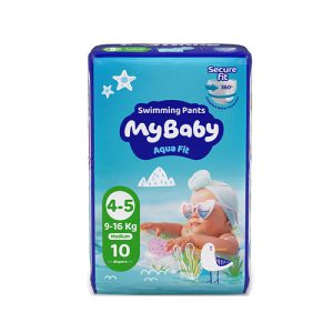 پوشک استخری سایز 5-4 متوسط 10ع مای بیبی