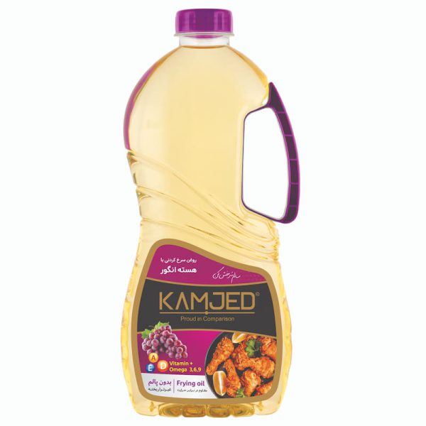 روغن سرخ کردنی هسته انگور 675 سی سی کامجد