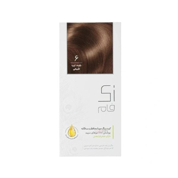 کيت رنگ موي زي فام شماره 6