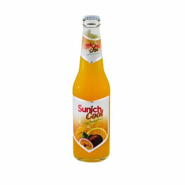 نوشیدنی گازدار نکتار استوایی شیشه 320 cc سن ایچ کول