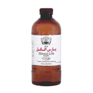الکل اتیلیک طبی 96 درصد برند پارس الکل حجم 1 لیتر