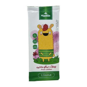 لواشک زردآلوطرح لاما 20گ مادلین