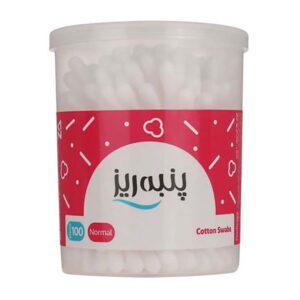 گوش پاکن 100ع لیوان پنبه ریز