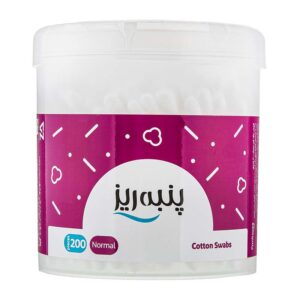 گوش پاکن 200ع لیوان پنبه ریز